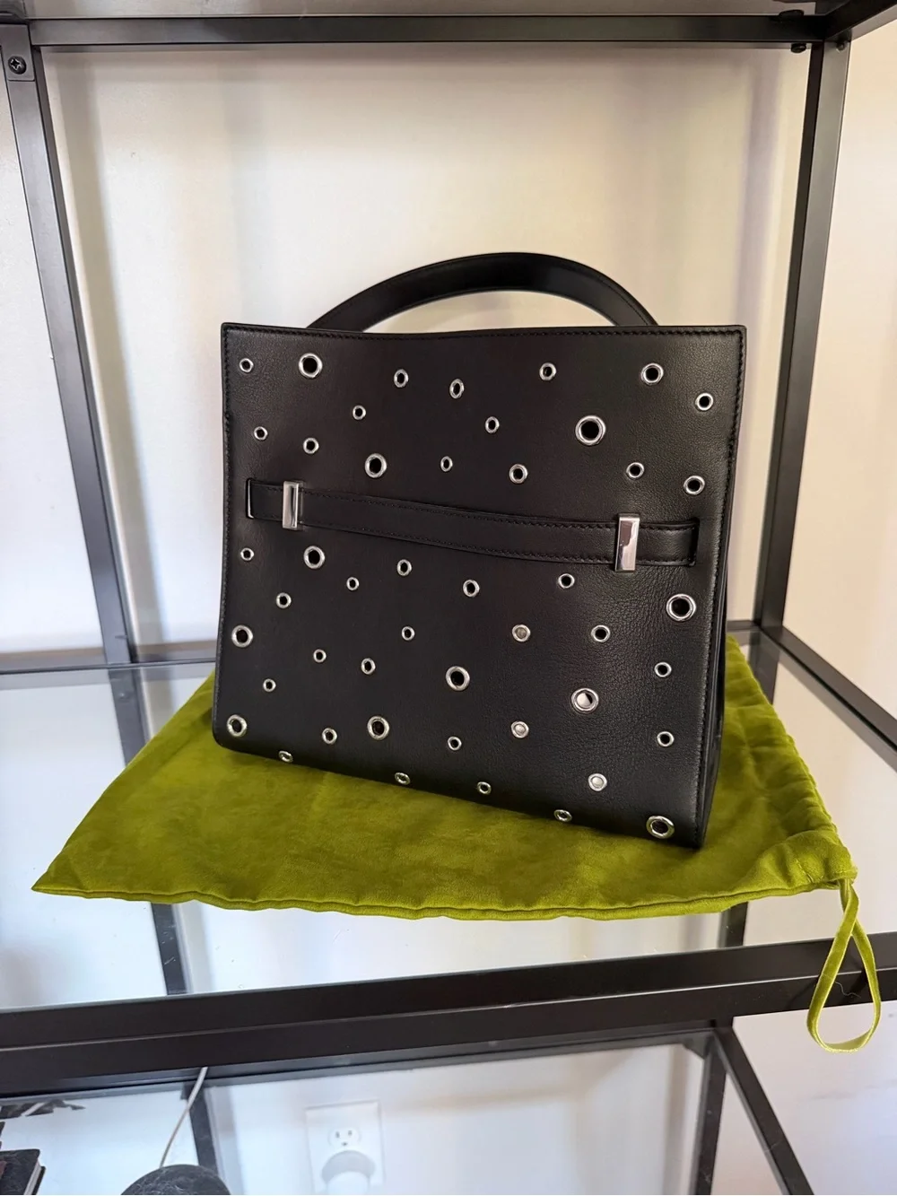 Tory Burch Lee Radziwell Grommet Small Handbag